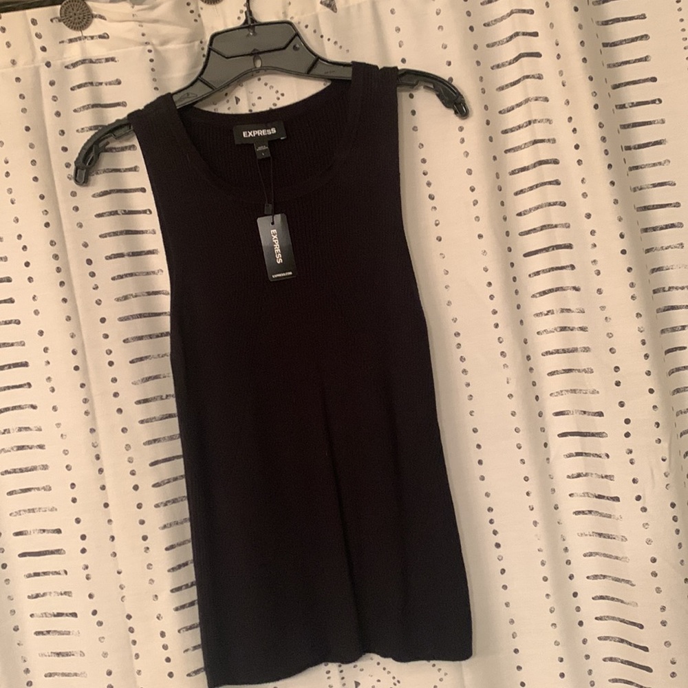 Express ribbed sweater tank